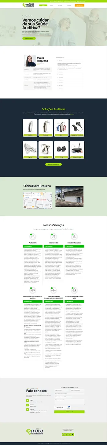 Site Maíra Requena — Site profissional desenvolvido pela Agência Alexandre Koch